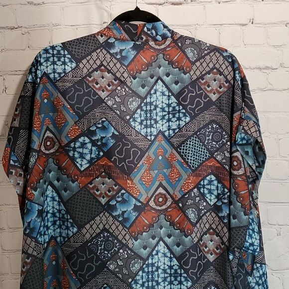 Reclaimed Vintage oversized open kimono size S - Picture 6 of 8